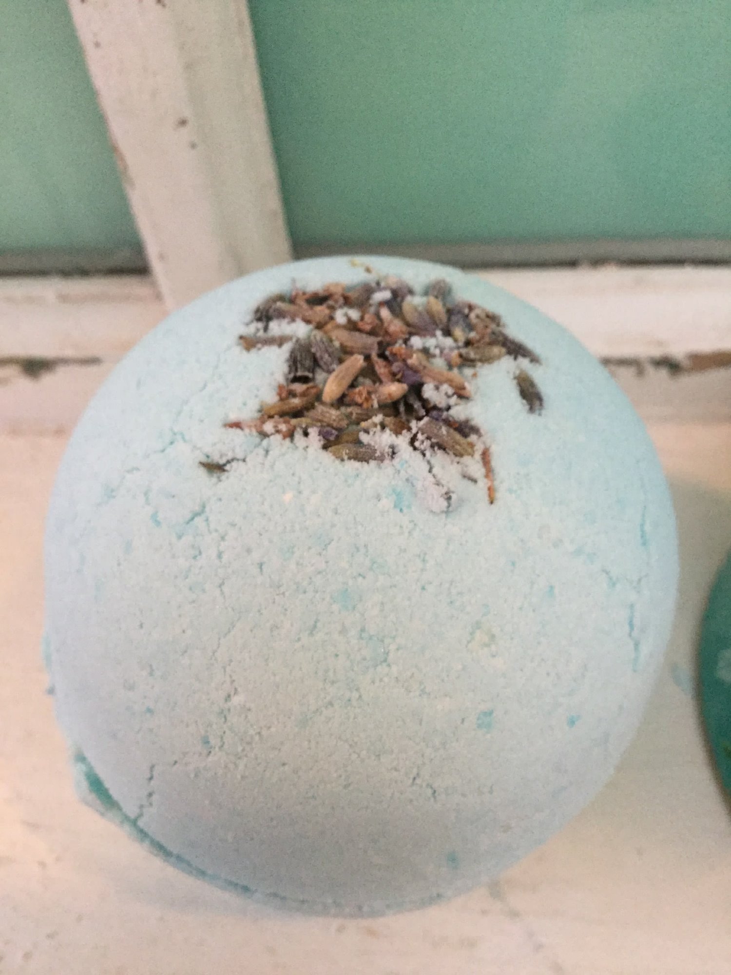 Image of Lavender Chamomile Bedtime Bath Bombs Pack 4