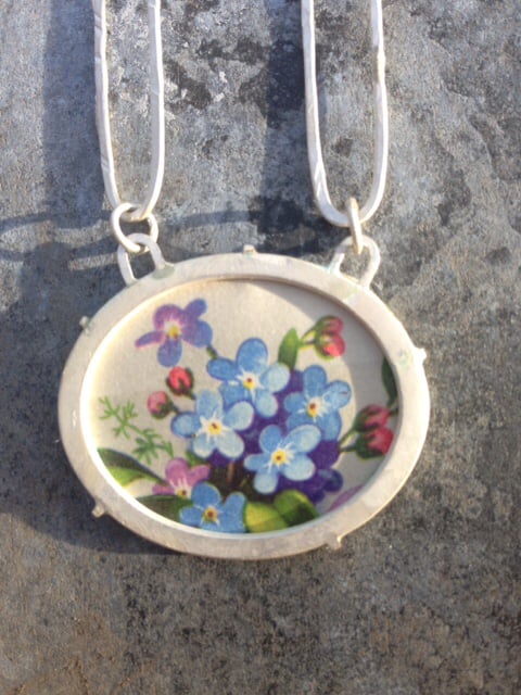 Image of Forget Me Not Necklace