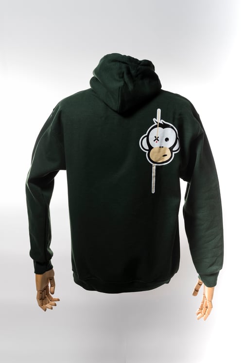 Image of Monkey Climber Streetwise hoodie I Forrest Green