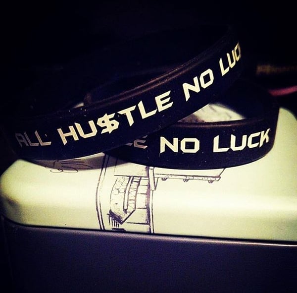 Image of All Hustle No Luck Wristbands