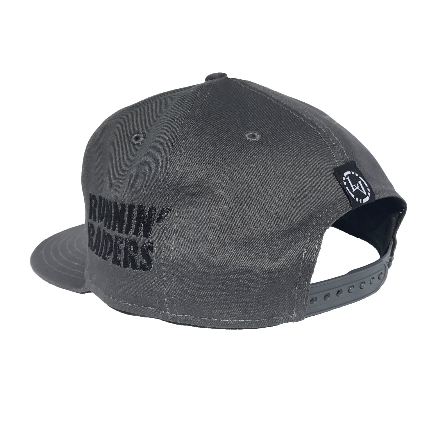 Image of Runnin' Raiders 1st Rounders Snapback - GRY/BLK 