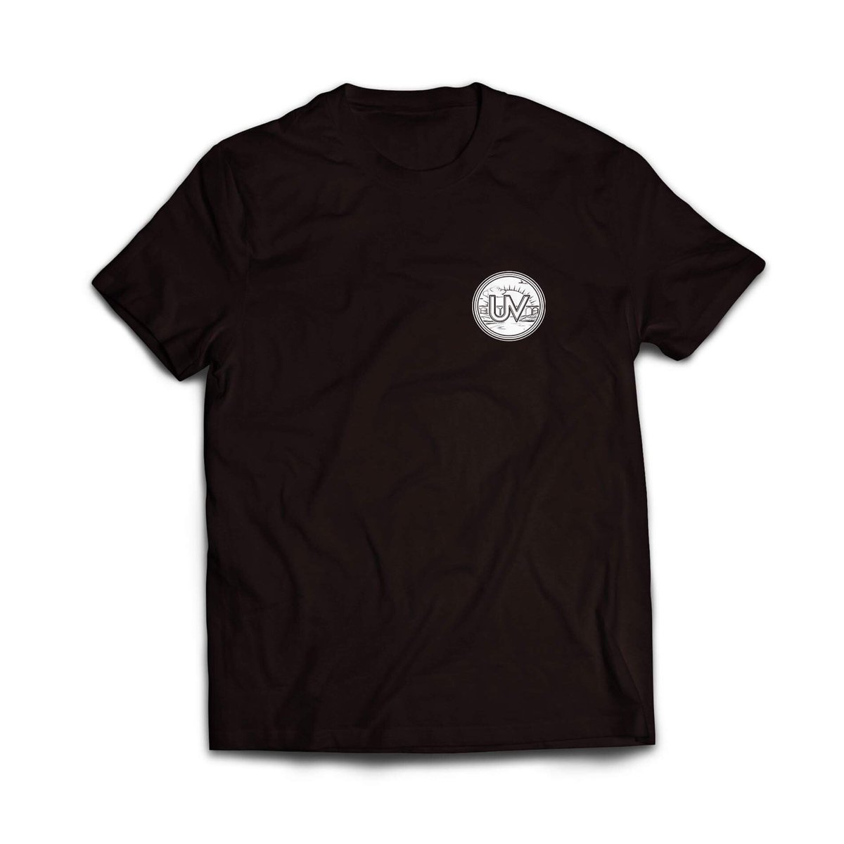 Image of Black UV Patch T-Shirt