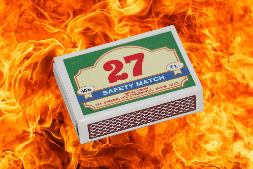 Image of 27 Safety Matches