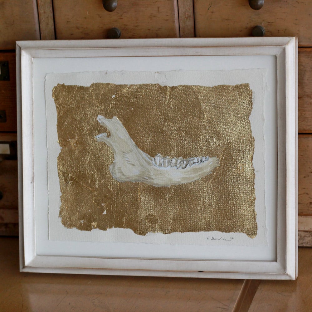 Image of Jawbone - Original Framed Art by E Henderson - All Proceeds Support Trans People of Color in NC