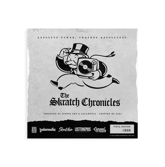 Image of BLACK TUESDAY SKRATCH CHRONICLES 7" VOL. 1