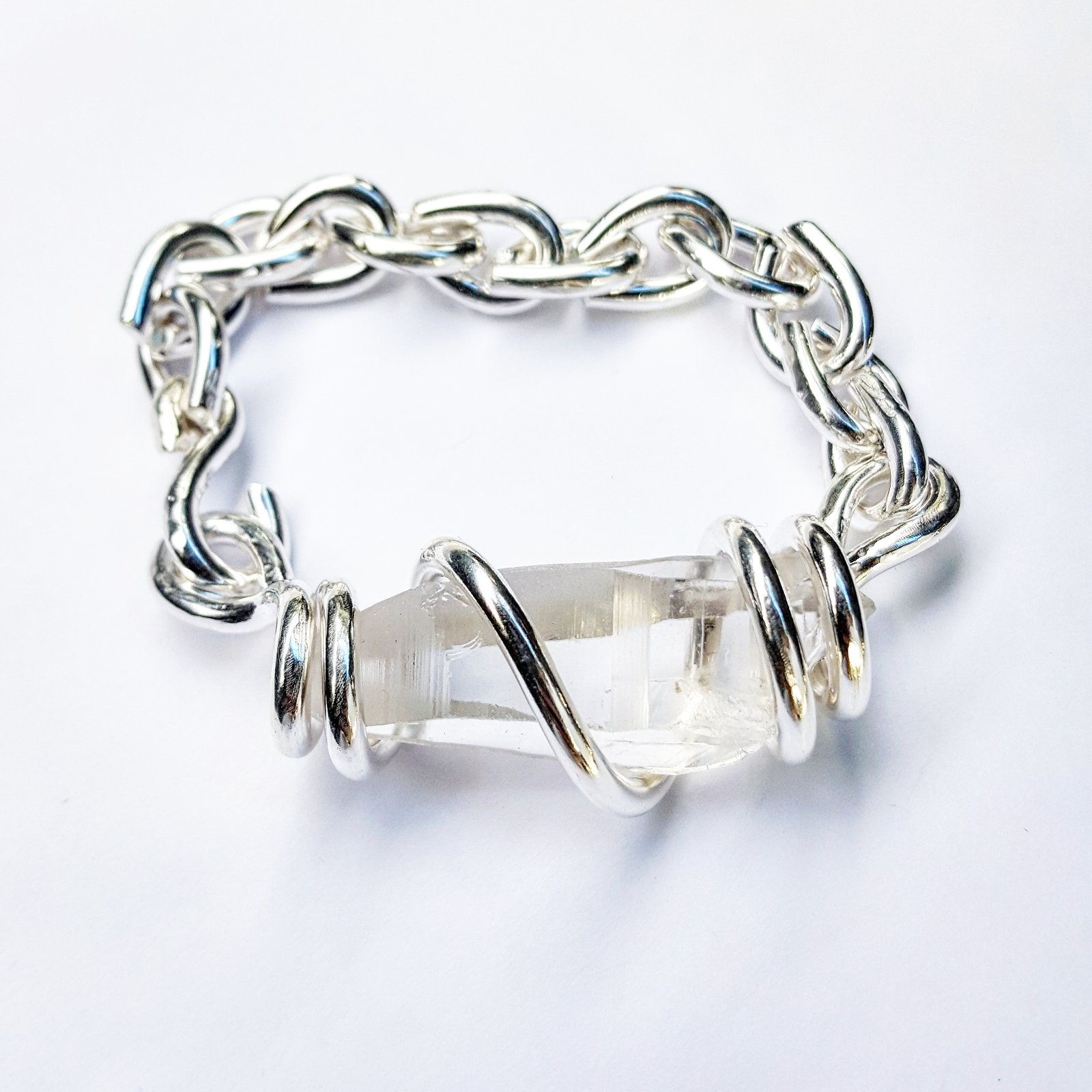 quartz crystal bracelet