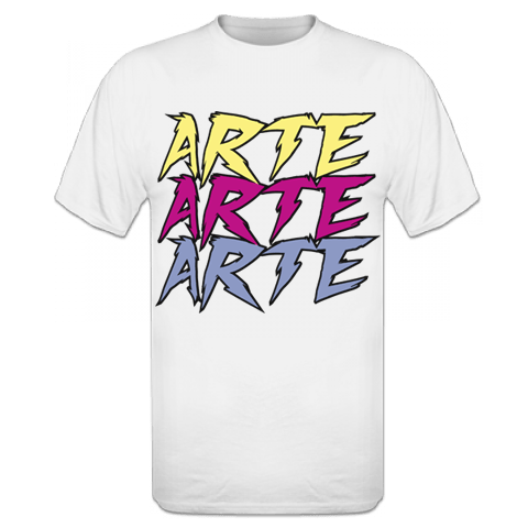 Image of T-SHIRT A-ART WHITE