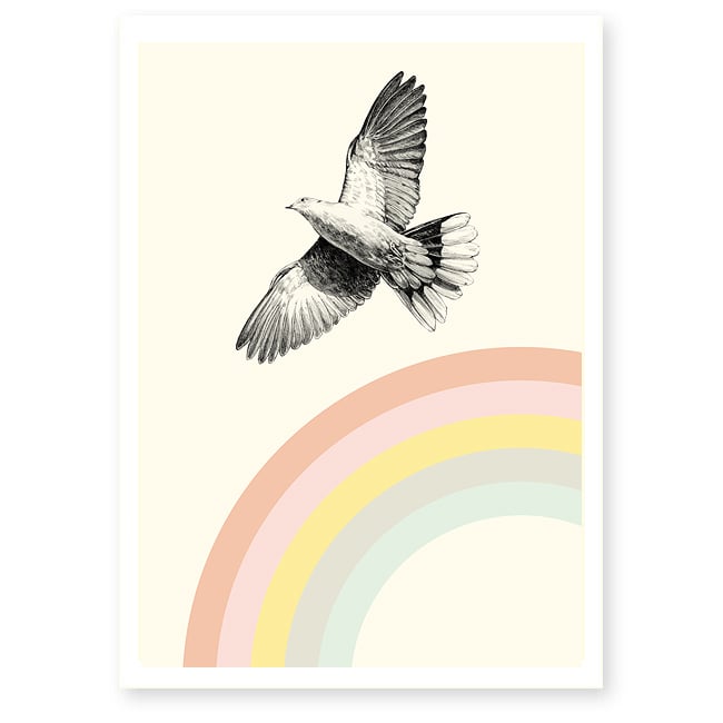 Image of Affiche A4 Rainbow