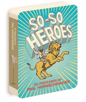 Image of SIGNED So-So Heroes Postcard Book
