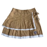 Image 1 of Lovers House layered beige skirt