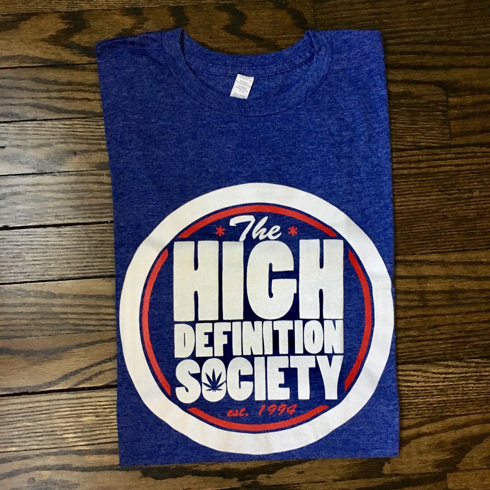 Image of HDS Logo Tee - Red, White & Blue