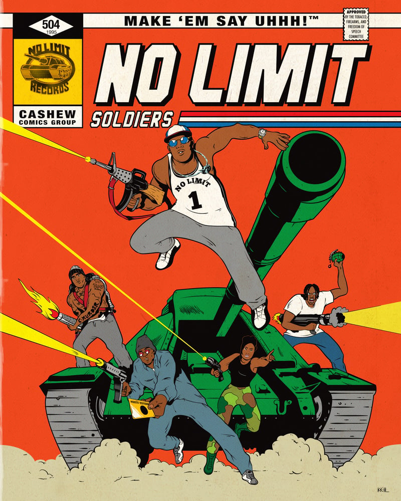 Image of NO LIMIT SOLDIERS (PRINT)