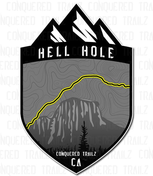Image of "Hell Hole" Trail Badge
