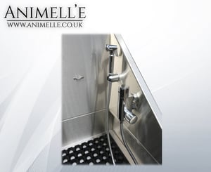 Image of Animelle Stainless Steel Domestic Grooming Wash Bath