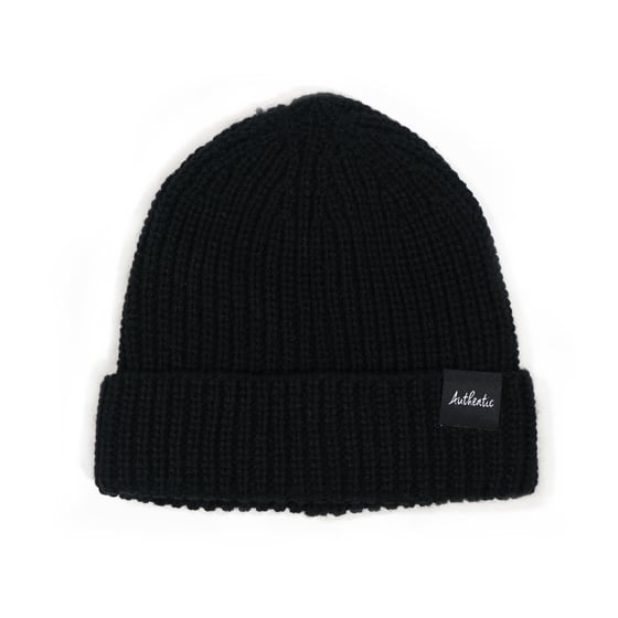Image of Authentic Beanie Hat (Black)