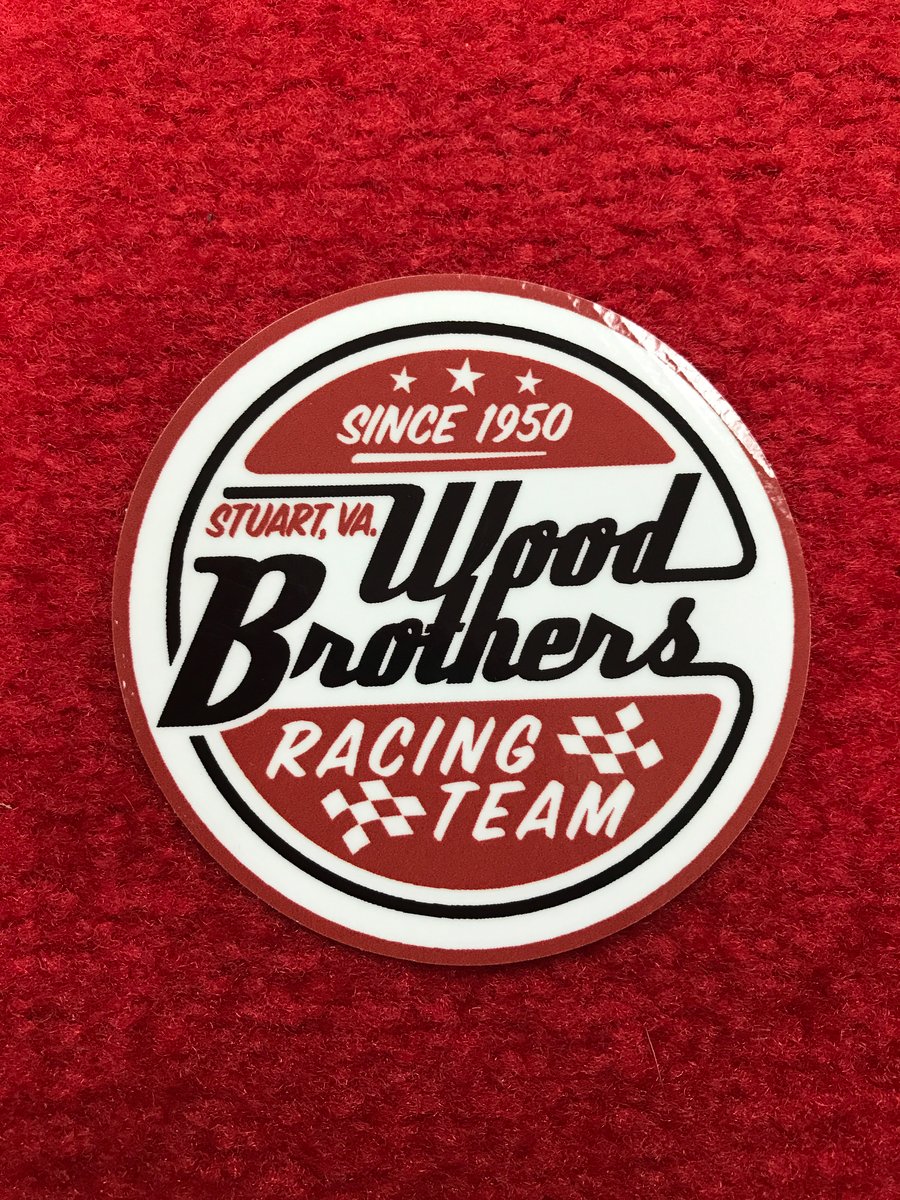 Wood Brothers Racing — Vintage Logo Decal