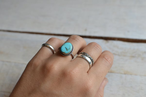 Image of Kingman Turquoise Ring