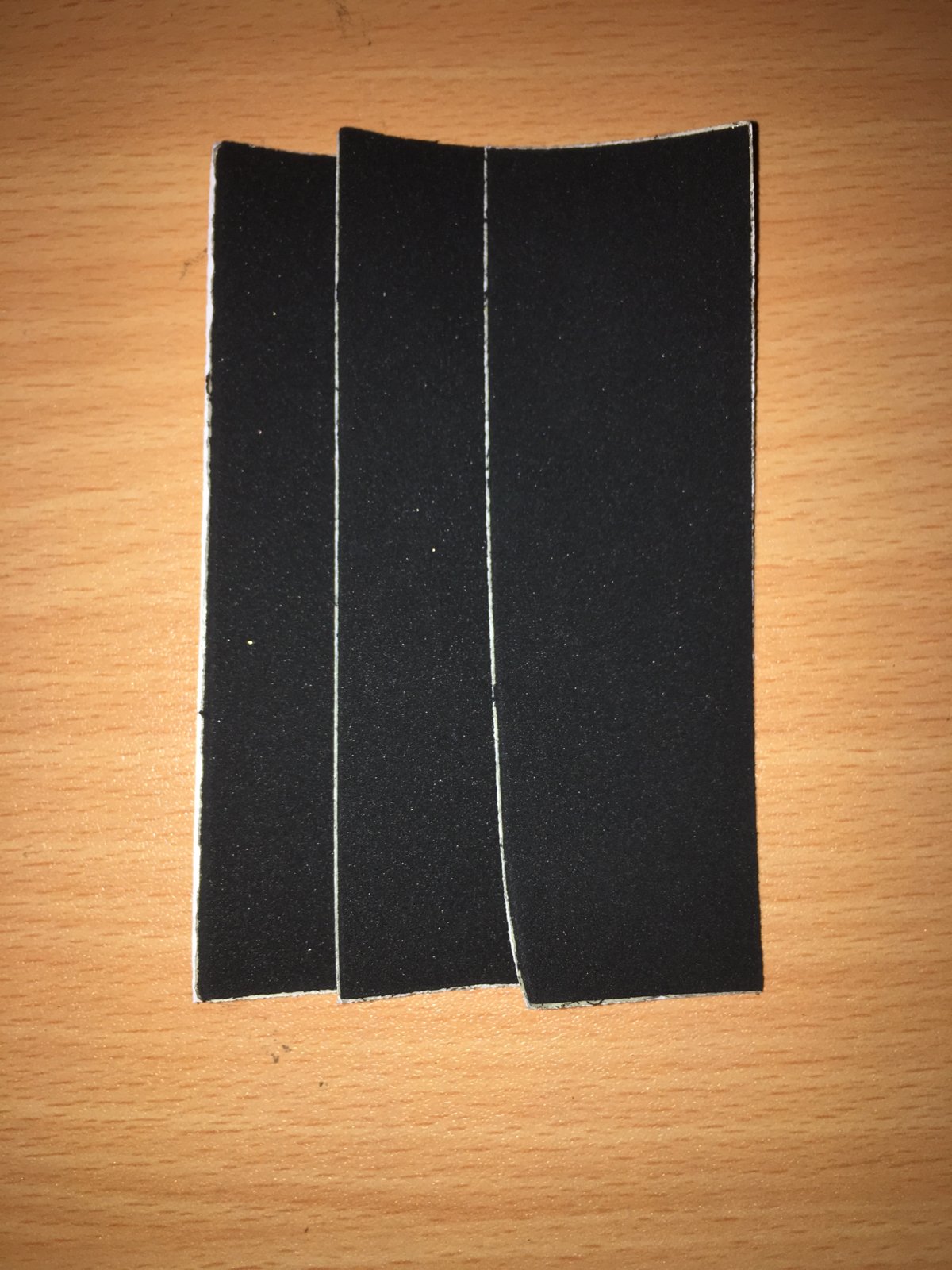 Image of 3 Sheets of Baked Tape