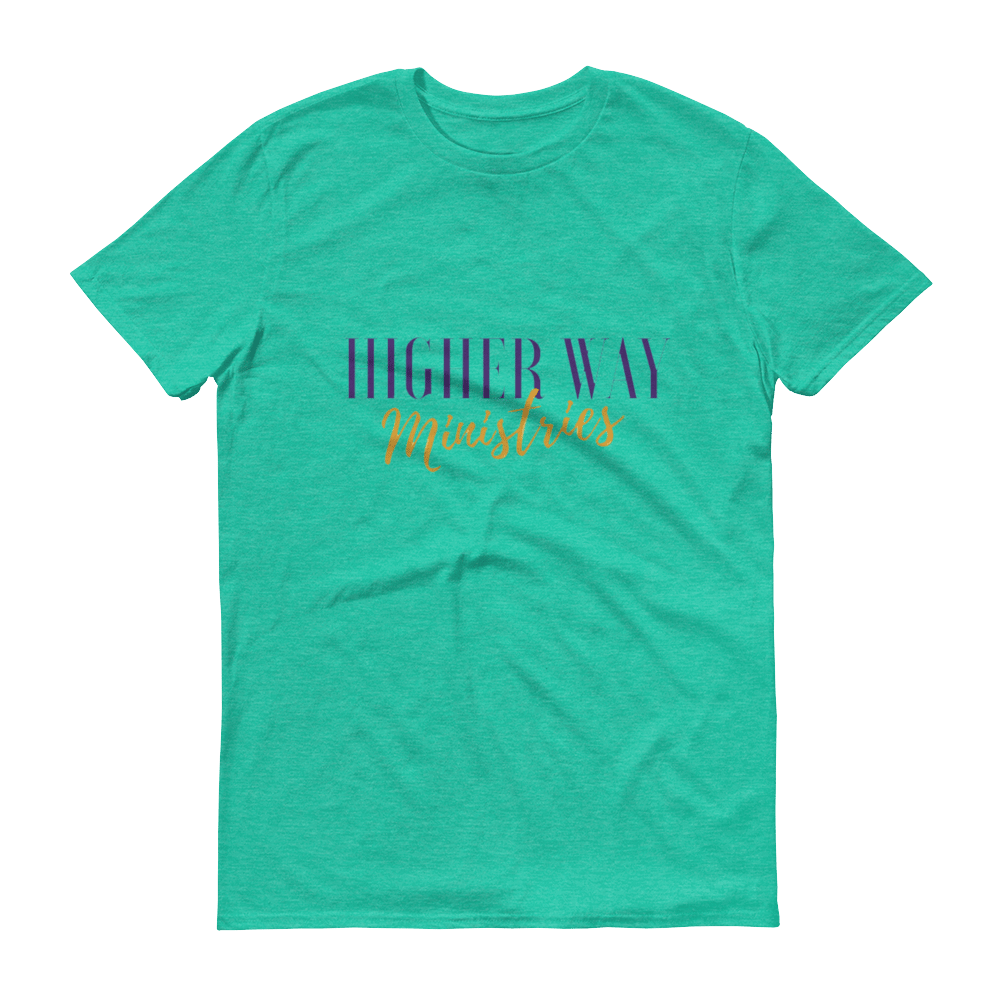 Image of Higher Way Ministries (HWM) Tee Heather Green
