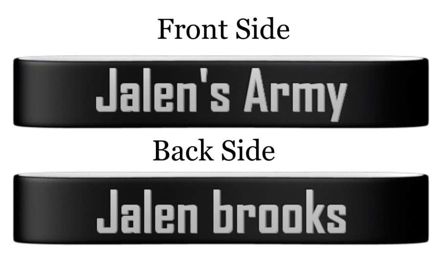Image of Jalen's Army / Jalen brooks wristband