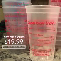 DOPE BOY TROY BAKE AND WATER WHIP WEIGHT AGAIN PYREX CUPS