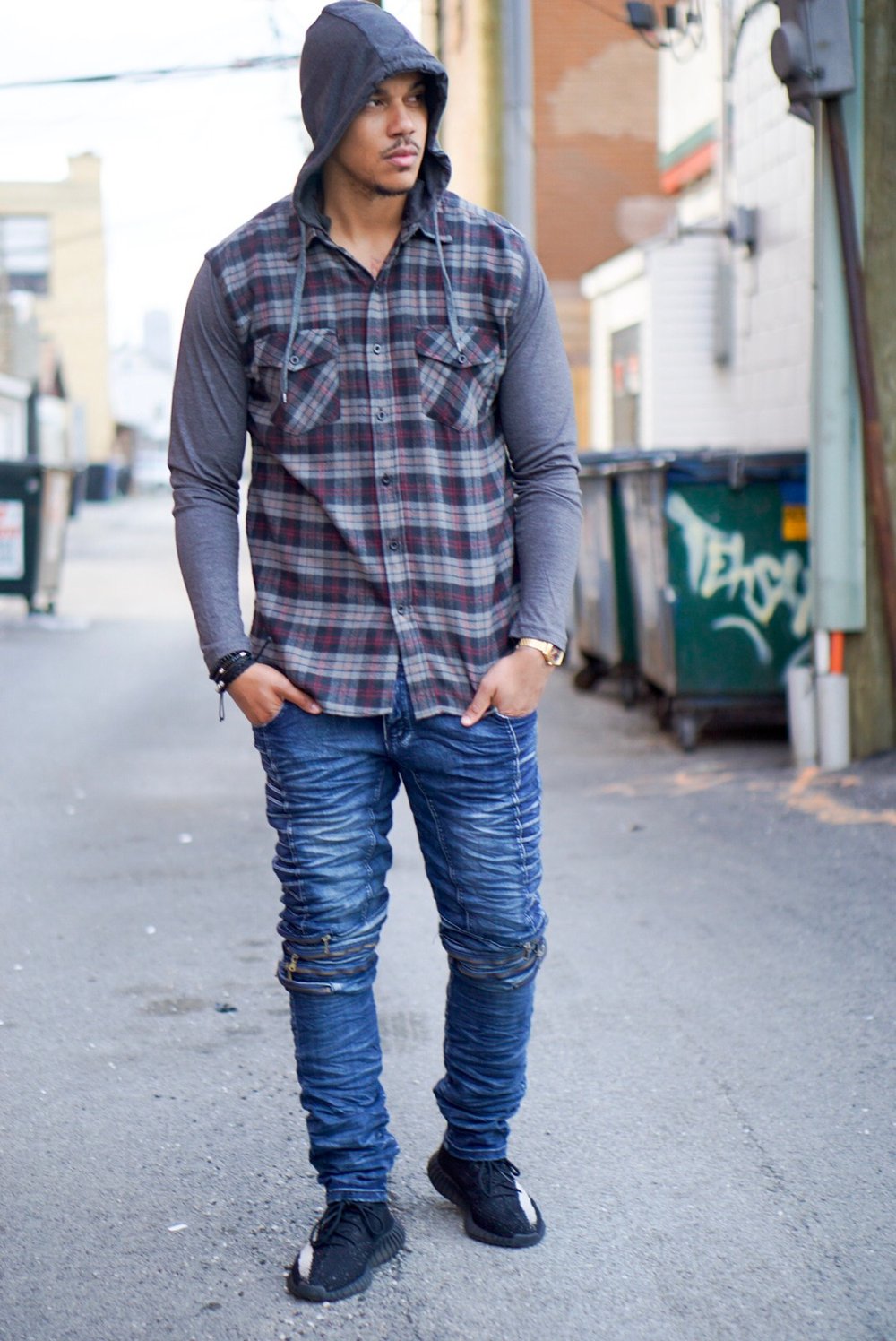 Image of Plaid Button Down