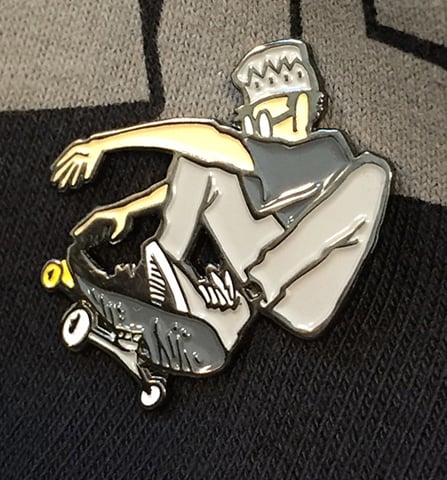 Image of WRENCH PILOT FRONTSIDE OLLIE PIN
