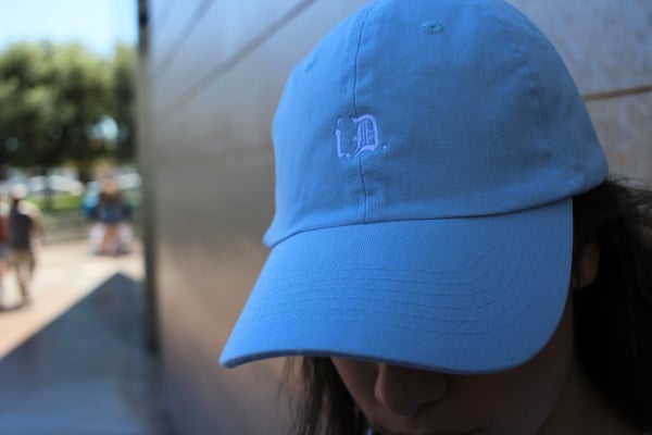 Image of Baby blue "i.D." Dad hat