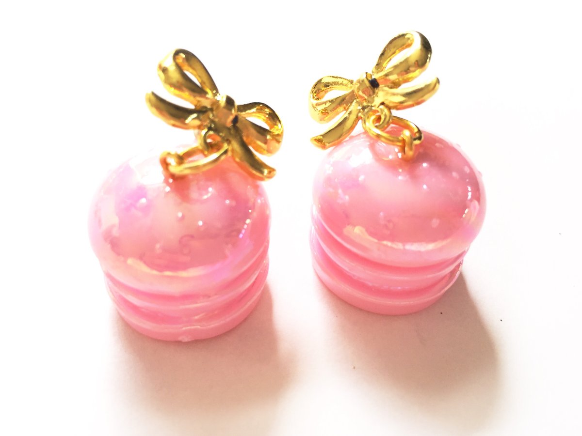 Image of Double Cheese Burger Earrings
