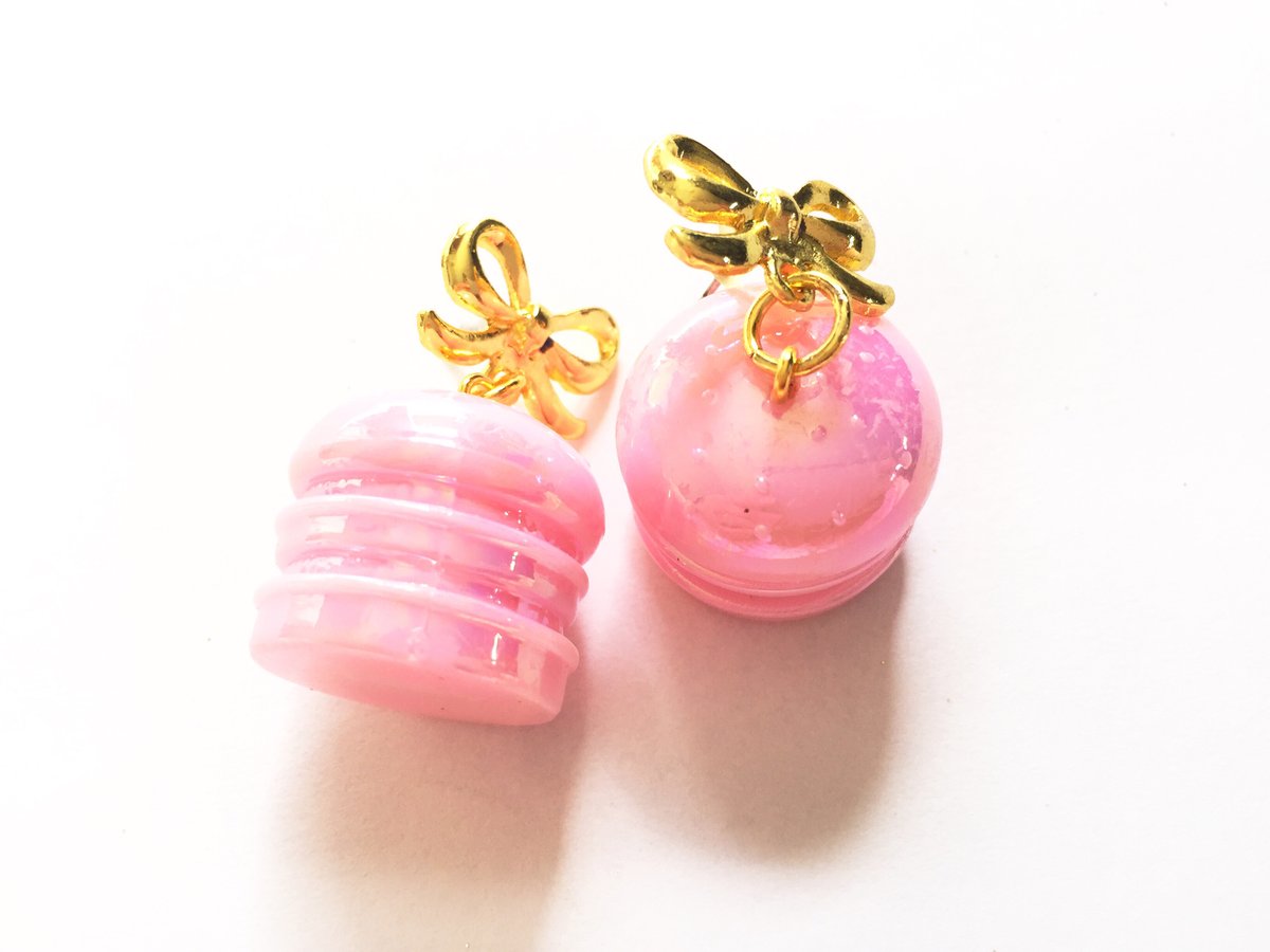 Image of Double Cheese Burger Earrings