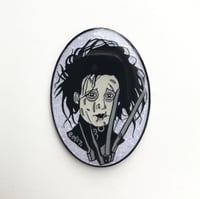 Edward Scissorhands Glitter enamel pin