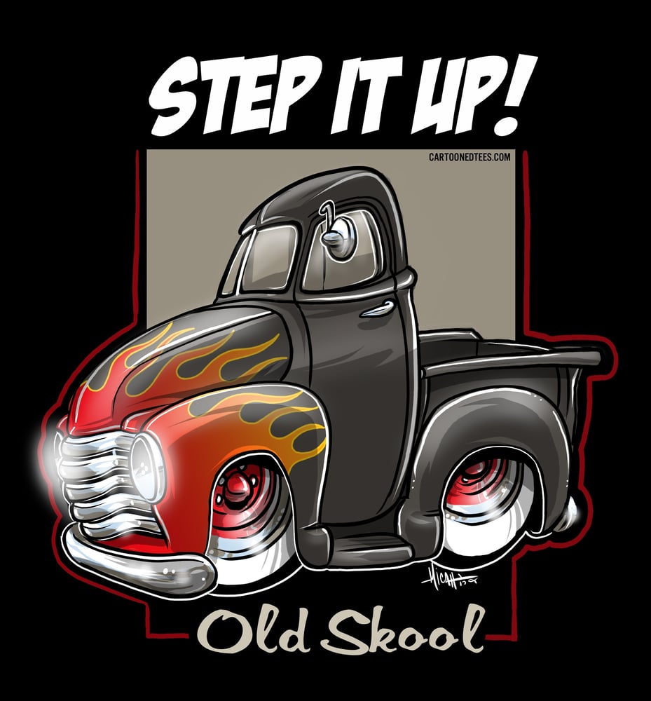 Image of STEP IT UP OLD SCHOOL FLAMES