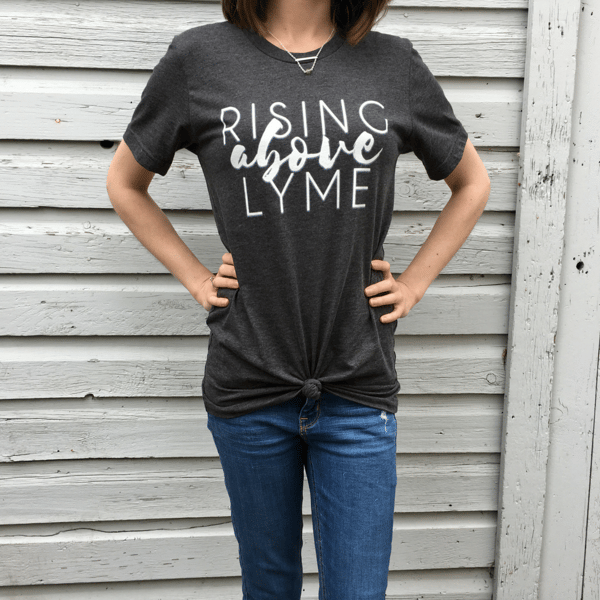 Image of Rising Above Lyme His & Hers Jersey Shirt