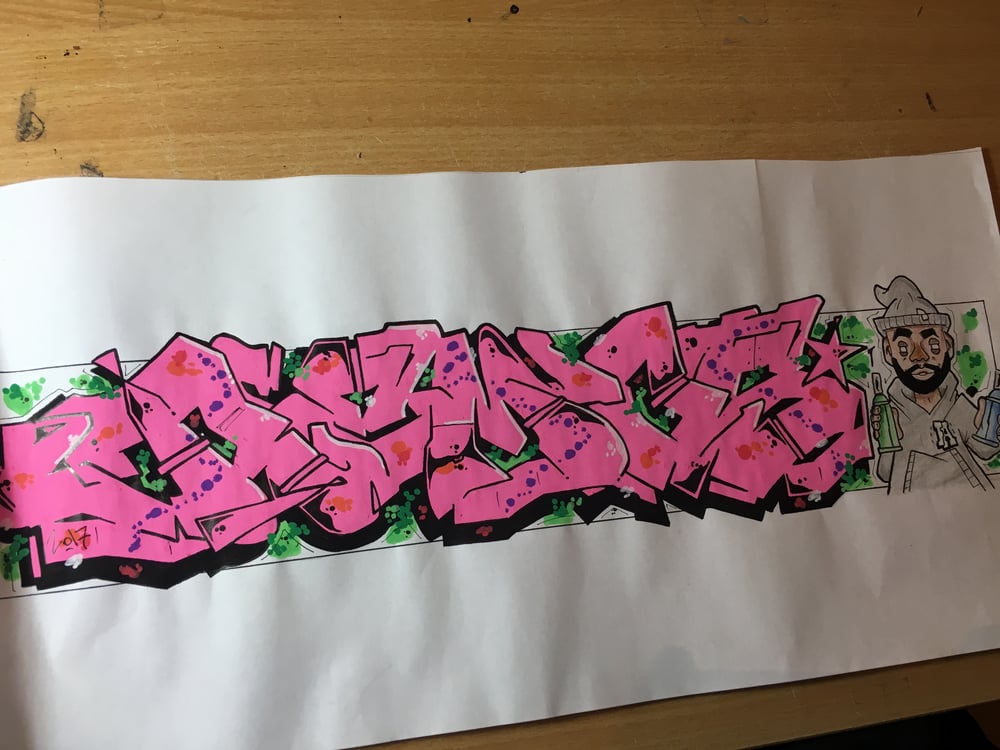 Image of Graffiti on Paper