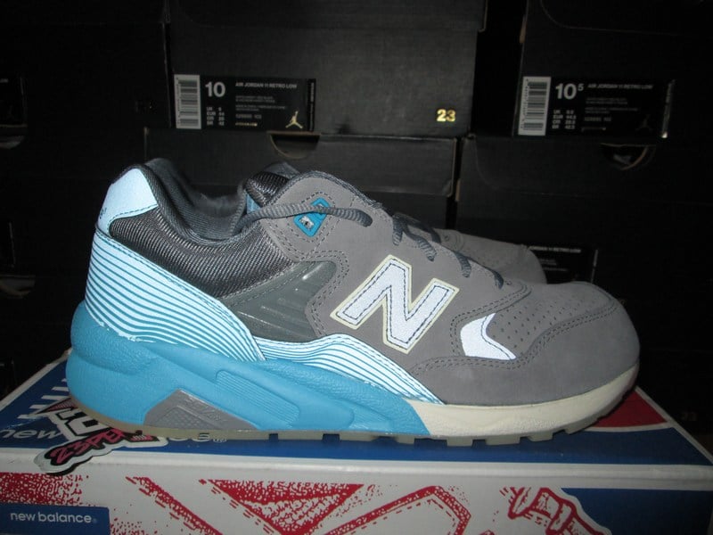 new balance 580 blue grey