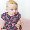 Petal Faux Leather Bows