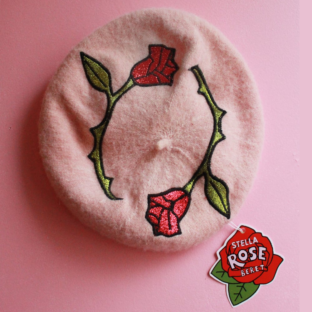 Image of The Rose Beret (Dusty Peach)