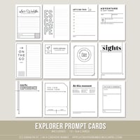 Image 1 of Explorer Prompt Cards (Digital)
