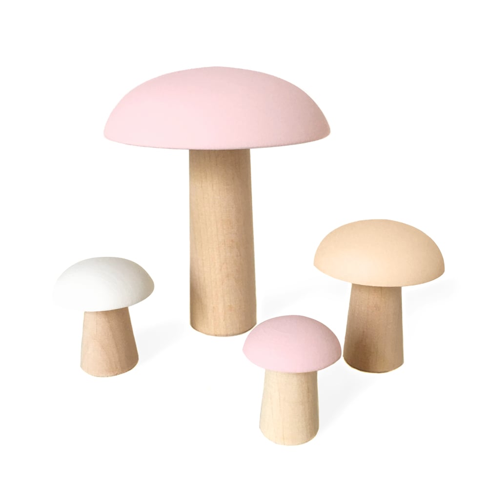 Image of Champignons de Paris Rose poudré