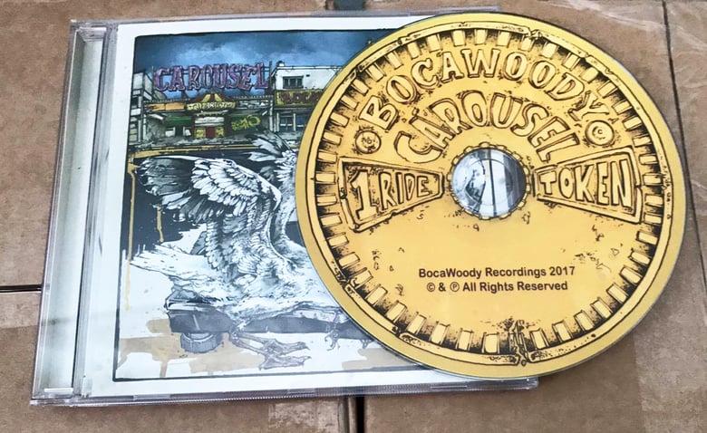 Image of Carousel CD signed & numbered (100 copies only) + BocaWoody Rock/Download & instrumentals