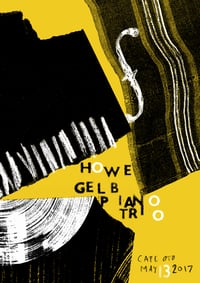 Howe Gelb Piano Trio Poster