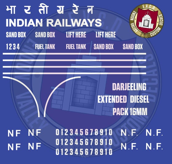 Image of Darjeeling Diesel Extended Pack 16mm  ****ON SALE****