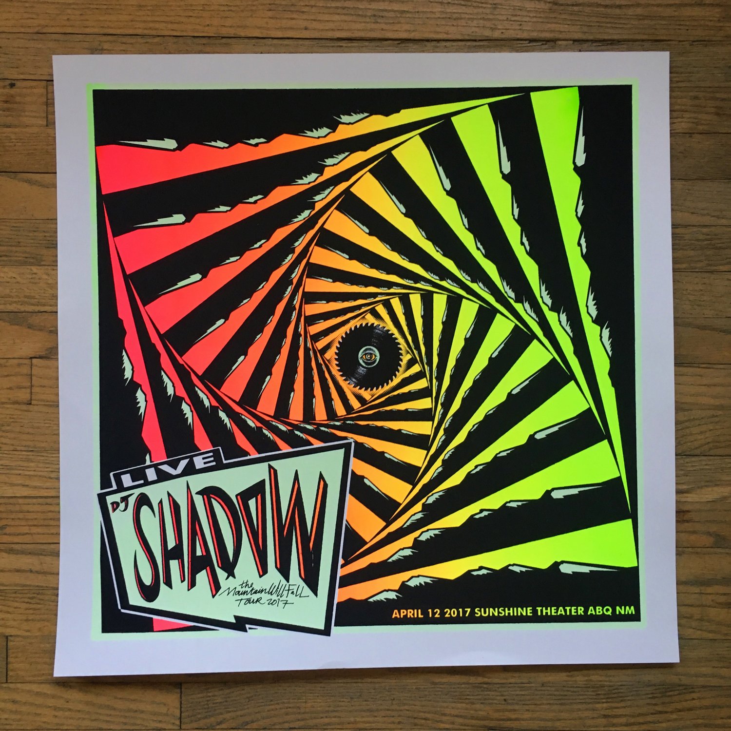 Image of DJ Shadow - 4/12/17 - Sunshine Theater ABQ NM