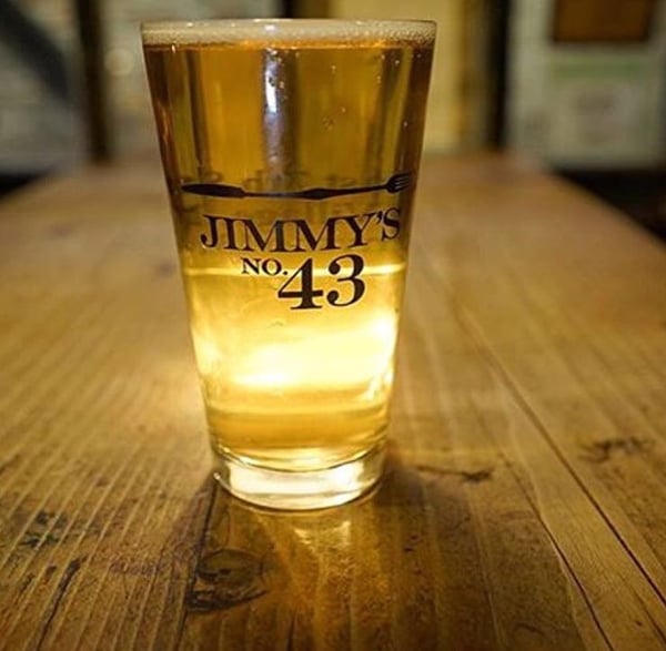 Image of Jimmy's no43 Pint Glasses