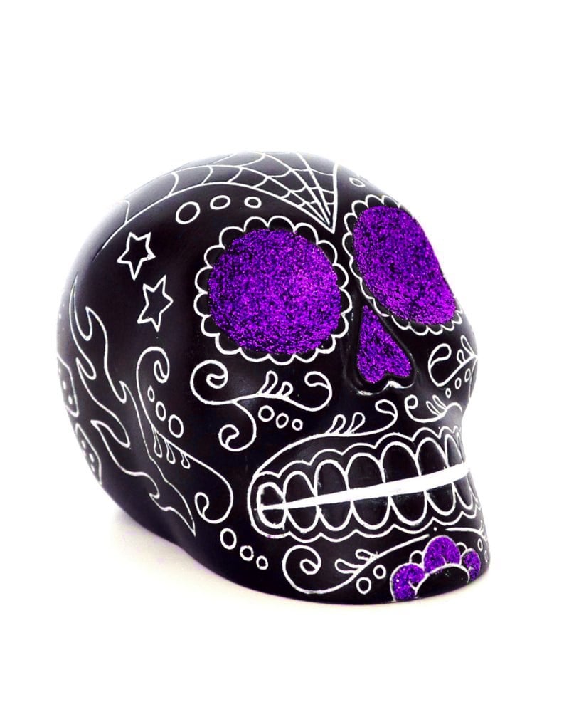 Image of Calaca violet glitter