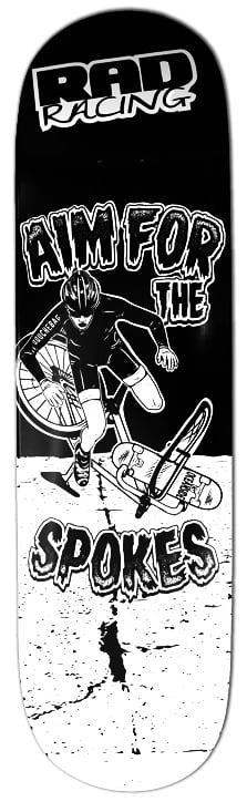 Image of "Aim For The Spokes" Deck