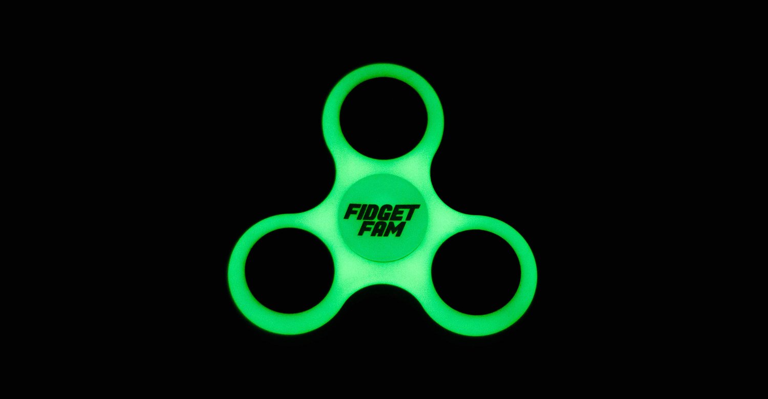 Image of Glow in the Dark Fidget Spinner