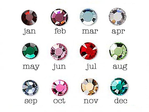 Image of Knot birthstone bangle