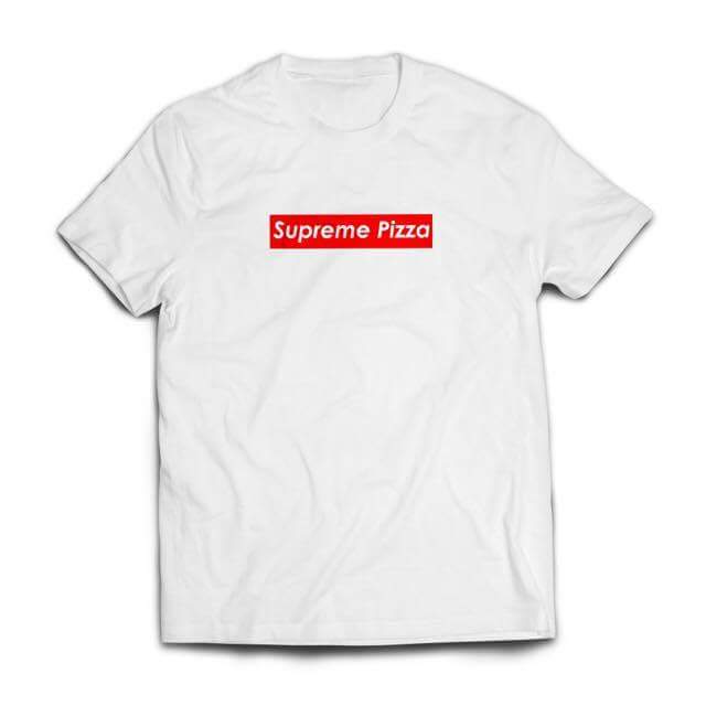 Supreme sales pizza shirt