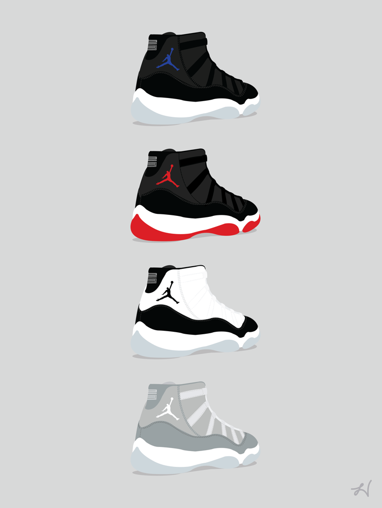 Image of Jordan 11 Print